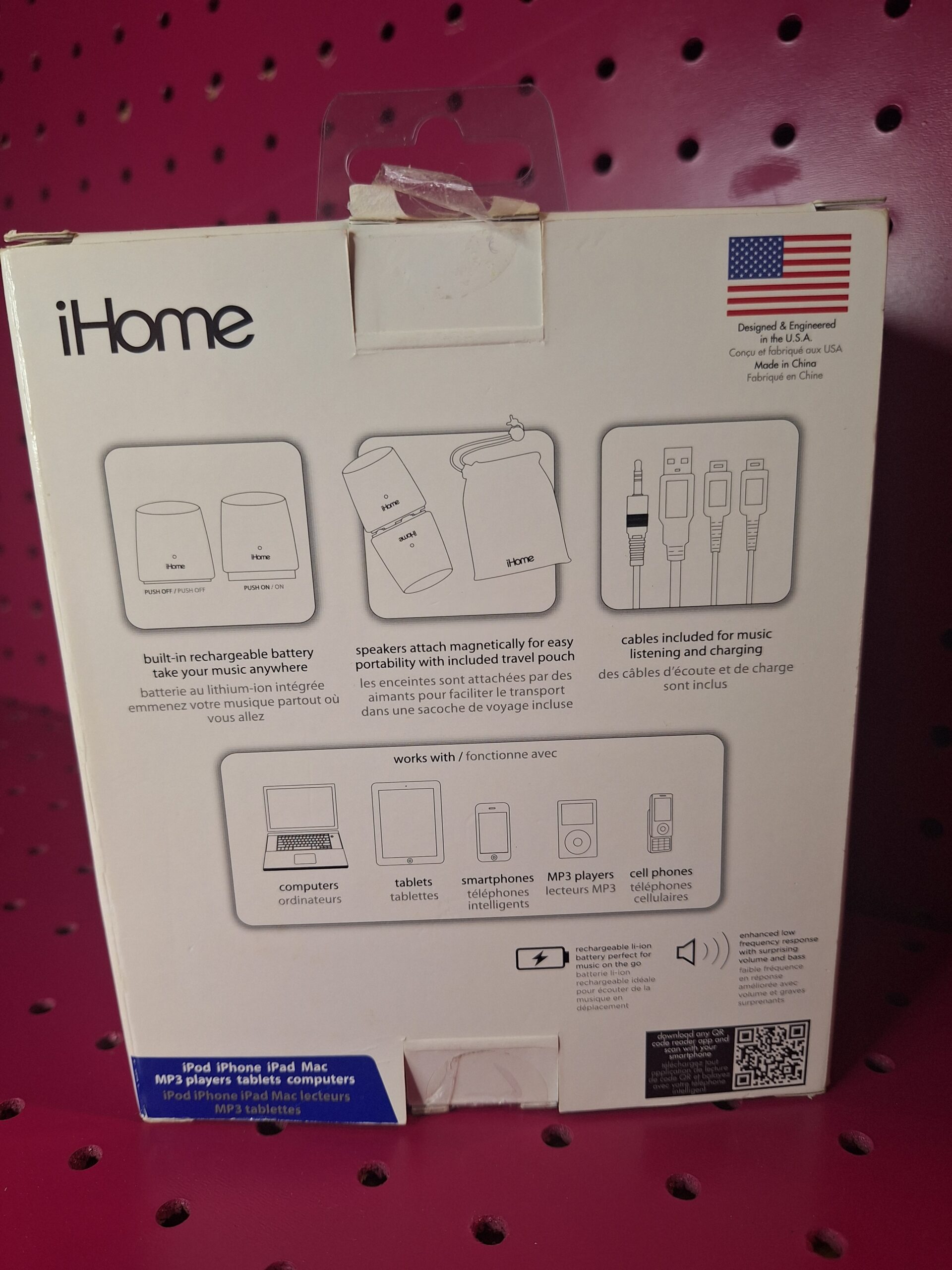 Rechargeable speakers
