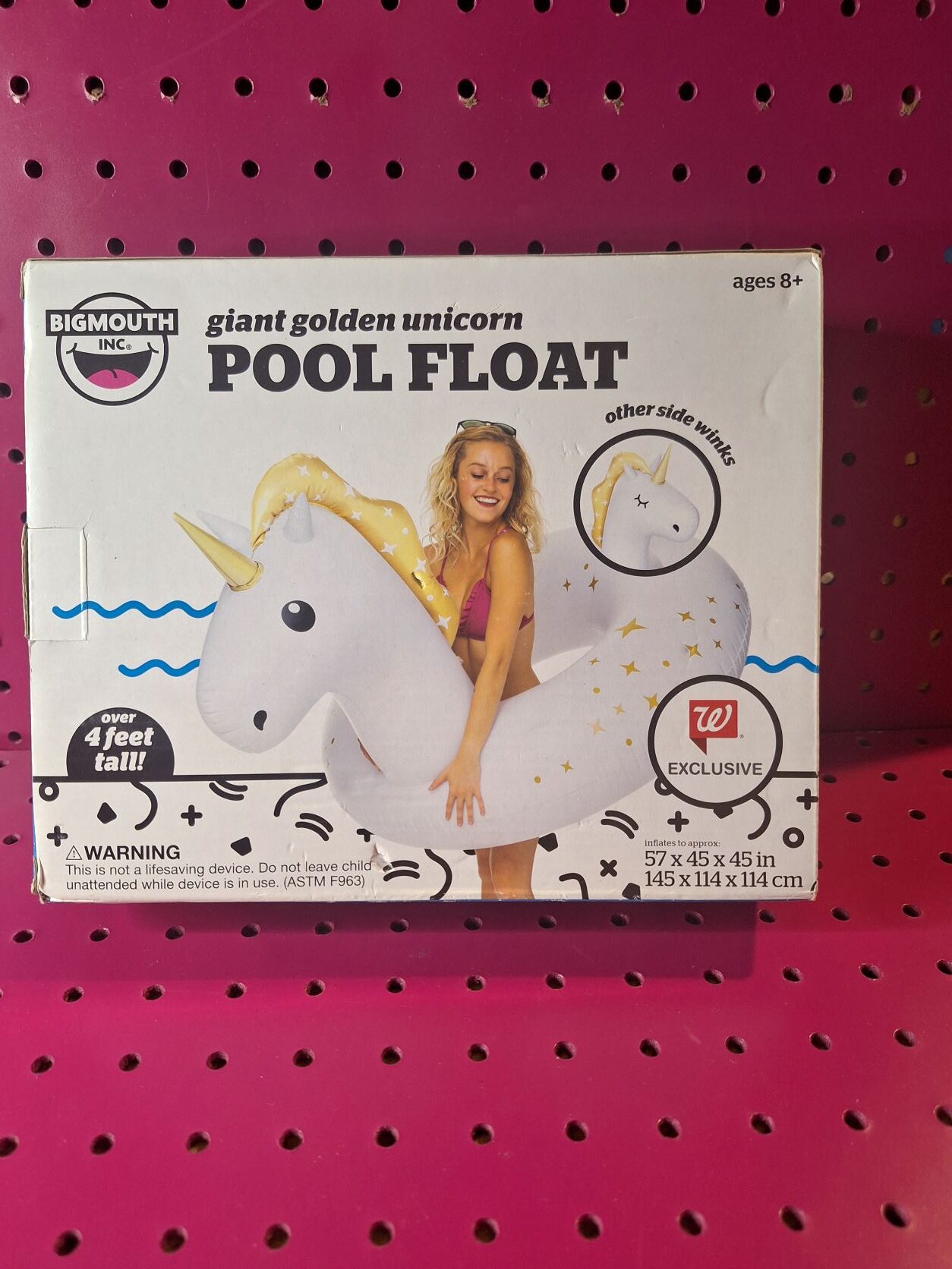 Giant pool float