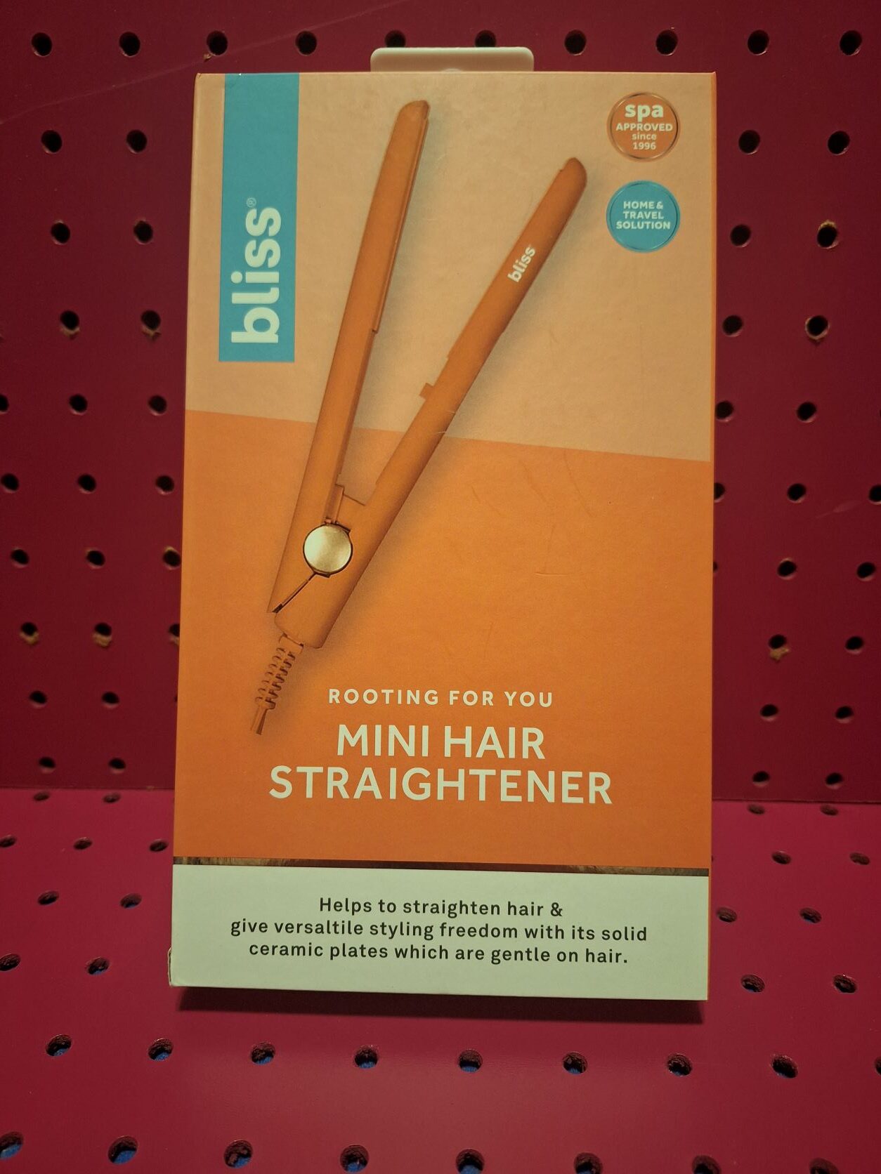 mini hair straightener